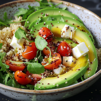 Salade Quinoa et Avocat