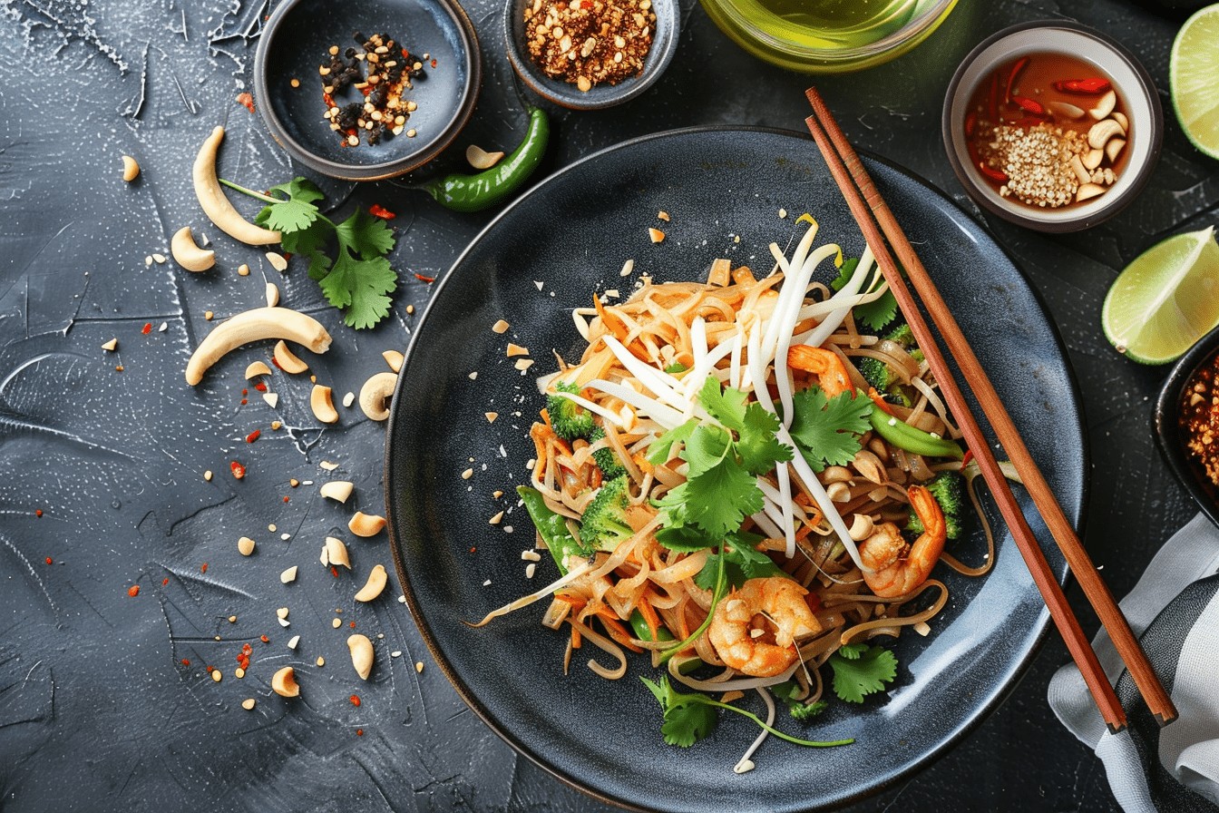 Pad Thaï Healthy aux Crevettes