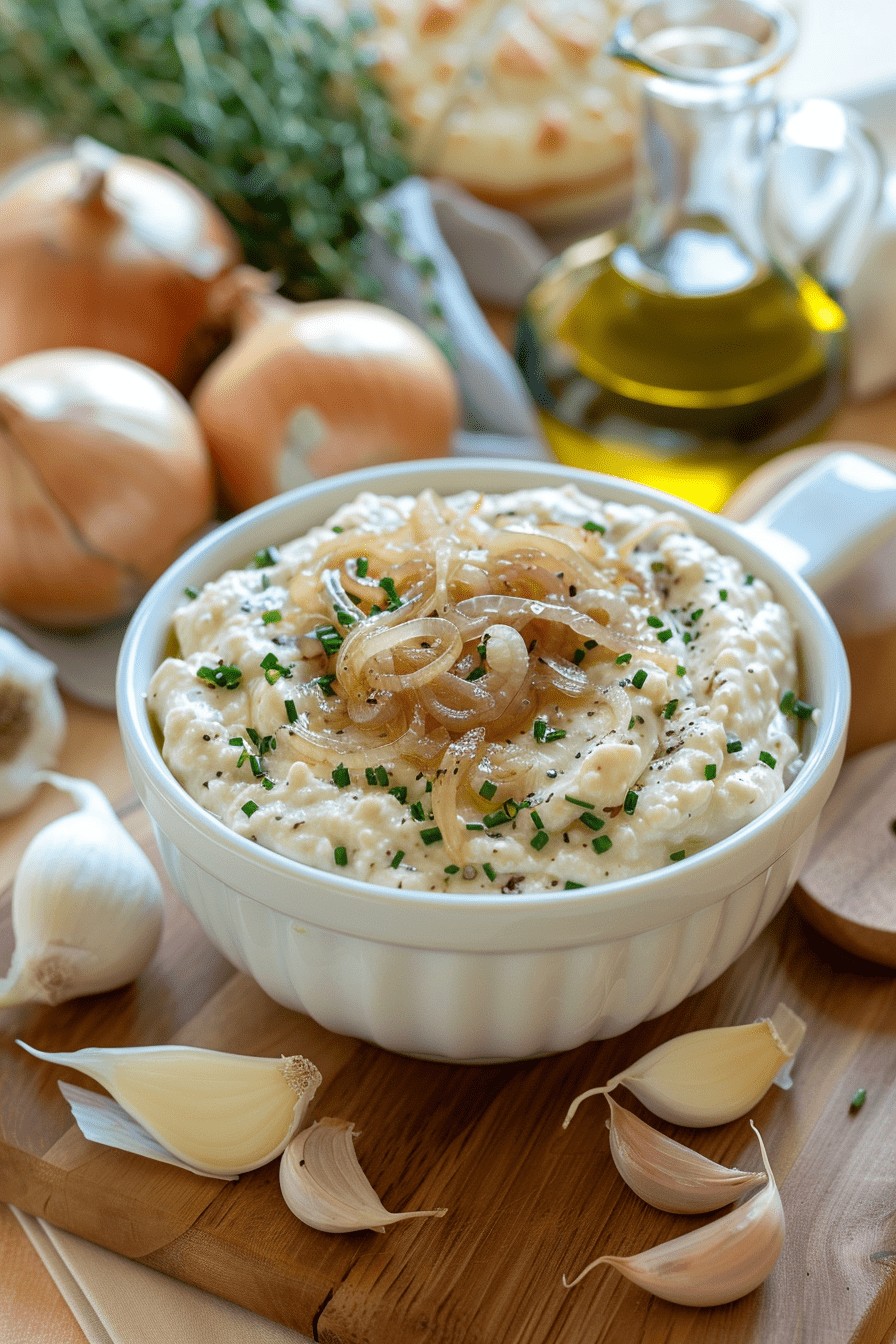 Dip allégé Oignons caramélisés