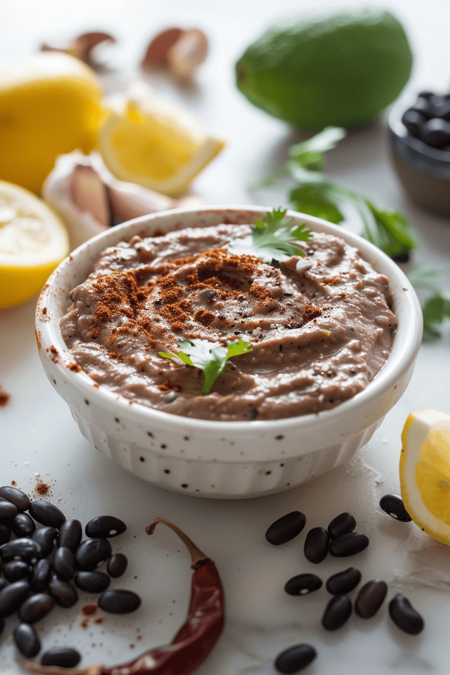 Dip aux Haricots Noirs