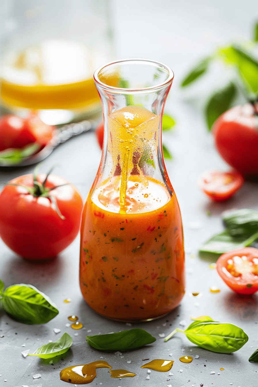 Vinaigrette à la tomate
